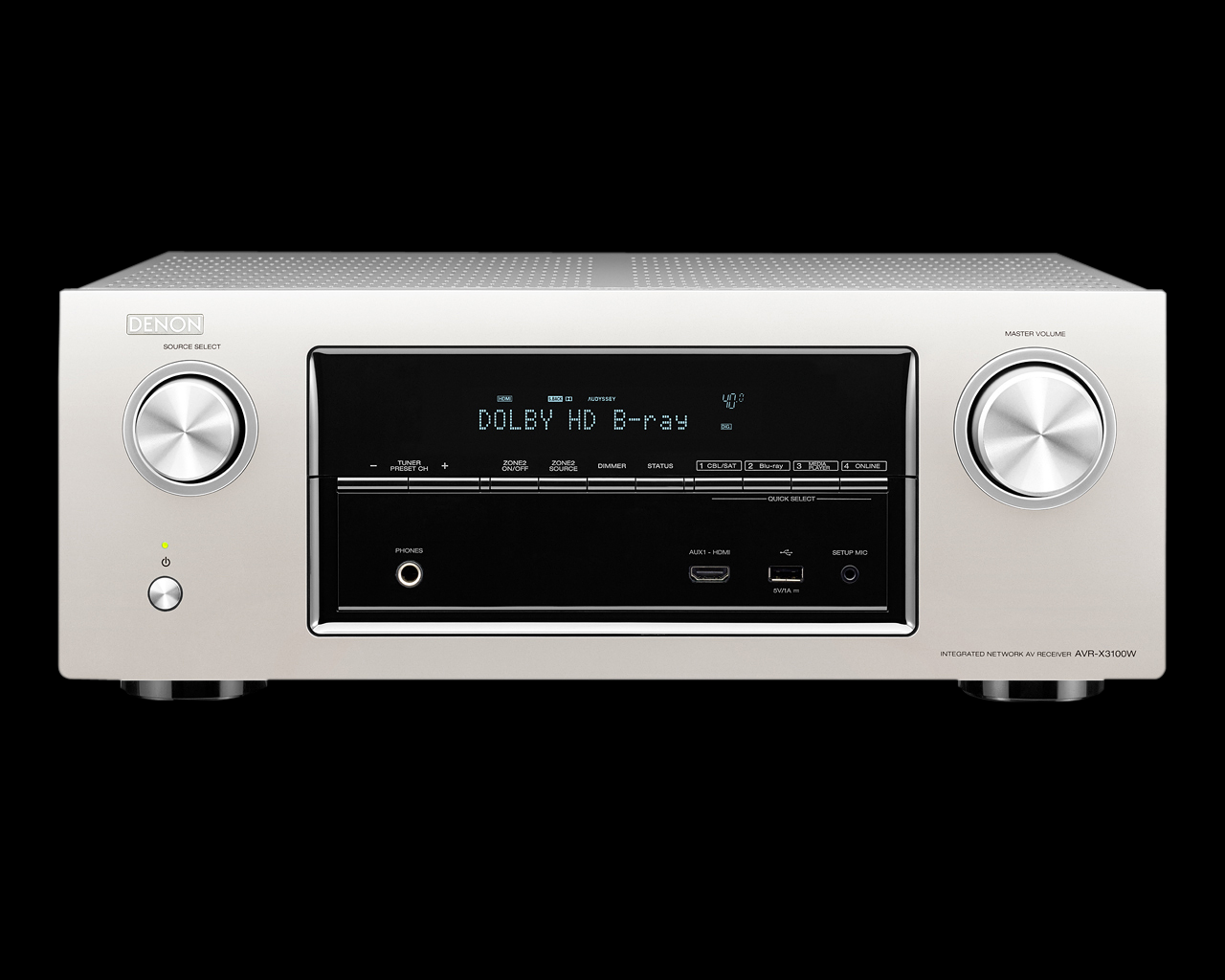 Denon天龍（日本） AVR系列:AVR X3100W